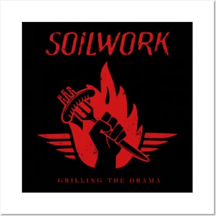 SOILWORK BAND Posters and Art